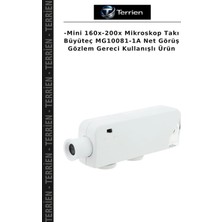 Terrien -Mini 160X-200X Mikroskop Takı Büyüteç MG10081-1A Net Görüş Gözlem Gereci Kullanışlı Ürün