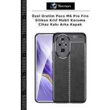 Terrien Özel Üretim Poco M6 Pro Firo Silikon Kılıf Mobil Koruma Cihaz Kabı Arka Kapak
