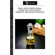 Terrien Delux Serisi Mutfak Eşyası Salata Sosu Sofra Düzeni Yağdanlık Yağ Spreyi Paslanmaz