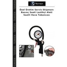 Terrien Özel Üretim Servis Ekipmanı Basınç Saati Lastikçi Aleti Saatli Hava Tabancası