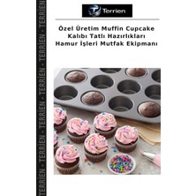 Terrien Özel Üretim Muffin Cupcake Kalıbı Tatlı Hazırlıkları Hamur Işleri Mutfak Ekipmanı