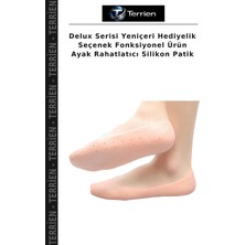 Terrien Delux Serisi Yeniçeri Hediyelik Seçenek Fonksiyonel Ürün Ayak Rahatlatıcı Silikon Patik