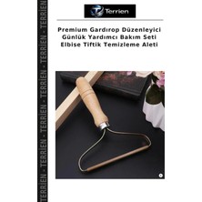 Terrien Premium Gardırop Düzenleyici Günlük Yardımcı Bakım Seti Elbise Tiftik Temizleme Aleti