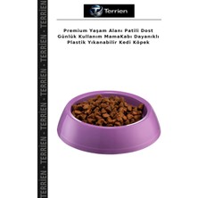 Terrien Premium Yaşam Alanı Patili Dost Günlük Kullanım Mamakabı Dayanıklı Plastik Yıkanabilir Kedi Köpek