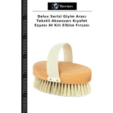 Terrien Delux Serisi Giyim Aracı Tekstil Aksesuarı Kıyafet Eşyası At Kılı Elbise Fırçası