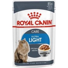 Urfakent Light Weight Gravy Düşük Kalorili Light Kedi Konservesi 12 Adet 85 gr