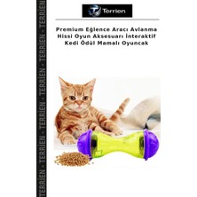 Terrien Premium Eğlence Aracı Avlanma Hissi Oyun Aksesuarı Interaktif Kedi Ödül Mamalı Oyuncak