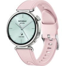 Sneezy Xiaomi Watch S 4 Mini 41MM Uyumlu Colorflex Özel Dokulu Çift Renkli Silikon Kordon