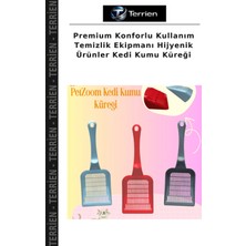 Terrien Premium Konforlu Kullanım Temizlik Ekipmanı Hijyenik Ürünler Kedi Kumu Küreği