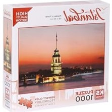 Frefly Store Kız Kulesi Gün Batımı 1000 Parça Puzzle