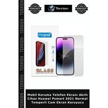 Terrien Mobil Koruma Telefon Ekranı Akıllı Cihaz Huawei Psmart 2021 Normal Temperli Cam Ekran Koruyucu