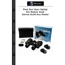 Terrien Özel Seri Spor Optigi Dis Mekan Uzak Görme 8X30 Rus Model