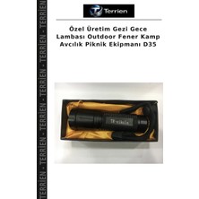 Terrien Özel Üretim Gezi Gece Lambası Outdoor Fener Kamp Avcılık Piknik Ekipmanı D35