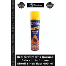 Terrien Özel Üretim Ofis Koruma Bahçe Ürünü Uzun Süreli Sinek Ilacı 400 ml