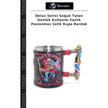 Terrien Delux Serisi Soğuk Tutan Günlük Kullanım Yazlık Paslanmaz Çelik Kupa Bardak