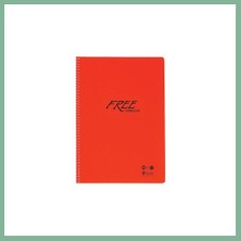 Bşk Virgo K.color A4/60 Yeni Free Çizgili Pp Kap. 1 Adet BSK2026