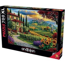 Anatolian Puzzle Toskana Bağları - 700 Parça