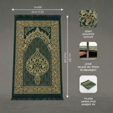 Tafta Kumaş Namaz Seccadesi, Ince ve Hafif, 65X112 cm Ölçüler