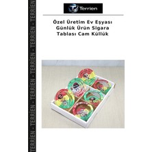 Terrien Özel Üretim Ev Eşyası Günlük Ürün Sigara Tablası Cam Küllük