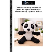 Terrien Özel Üretim Sürpriz Hediye Çocuk Hediyesi Odalar Için Sevimli Peluş Oyuncak Panda