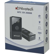 Nivatech 12V Hava Kompresörü ve Akü Takviye Cihazı