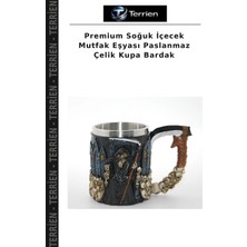 Terrien Premium Soğuk Içecek Mutfak Eşyası Paslanmaz Çelik Kupa Bardak