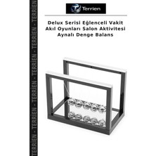 Terrien Delux Serisi Eğlenceli Vakit Akıl Oyunları Salon Aktivitesi Aynalı Denge Balans