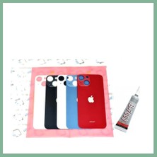 Bşk Virgo iPhone 13 Uyumlu Arka Batarya Pil Kapağı Kırmızı (B7000 1 BSK2026