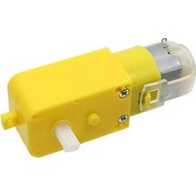 Sarı Motor, 6 V ve 250 Rpm Hız ile Kompakt Tasarım ve Kullanım Kolaylığı