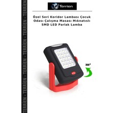 Terrien Özel Seri Koridor Lambası Çocuk Odası Çalışma Masası Mıknatıslı Smd LED Parlak Lamba