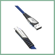 Bşk Virgo Konfulon DC16 Micro USB Kablo 1m 2.4A - Mavi BSK2026