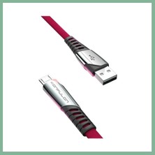Bşk Virgo Konfulon DC16 Micro USB Kablo 1m 2.4A - Kırmızı BSK2026