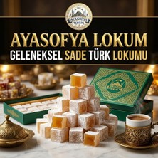Ayasofya Lokum Ayasofya Geleneksel Saray Usulü Sade Türk Lokumu (500G)