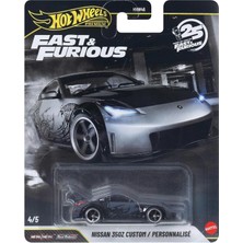 Hot Wheels Premium Fast & Furious 25. Yıl Nissan 350Z Custom 4/5 HNW46