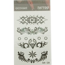 Bijuteri Net Tattoo Dövme Sticker