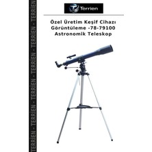 Terrien Özel Üretim Keşif Cihazı Görüntüleme -78-79100 Astronomik Teleskop