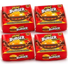 Artu Mini Burger Hamburger Şeklinde Çikolata 4'lü Paket