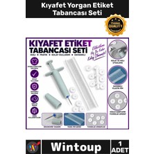 Wintoup #etiket Mağaza Tekstil Butik Hızlı Pratik Ergonomik Profesyonel Kıyafet Yorgan Etiket Tabancası Seti
