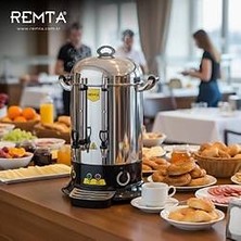 Remta 250 Bardak Elegance  Çelik Endüstriyel Sanayi Tipi Profesyonel Çay Makinesi , Çaymatik , Çaycı , Çay Otomatı, Semaver, Çayocağı