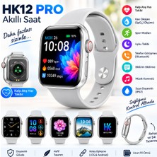 Serreha HK12 Pro Ai Akıllı Saat 2.02” Amoled Ekran, Yapay Zeka, 21 Dil Çeviri, Bluetooth Arama, Wp, Kablosuz Şarj