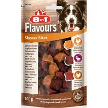 Urfakent Flavours Skewer Bites Kuşbaşı Dilimli Çiğneme Köpek Ödülü 100 gr