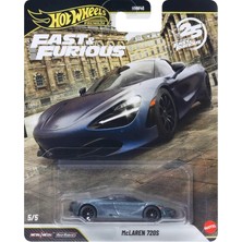 Hot Wheels Premium Fast & Furious 25. Yıl Mclaren 720S 5/5 HNW46 Metal Model Araba