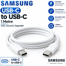 Eb Teknoloji Samsung Orijinal Type-C To Type-C Şarj Kablosu – 1 Metre