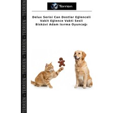 Terrien Delux Serisi Can Dostlar Eğlenceli Vakit Eğlence Vakti Sesli Bisküvi Adam Isırma Oyuncağı