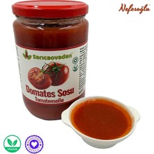 Sarıcaovadan Sade Domates Sosu Katkısız El Yapımı 600 G