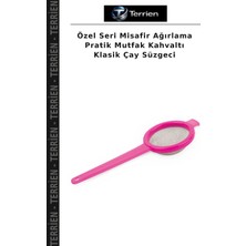 Terrien Özel Seri Misafir Ağırlama Pratik Mutfak Kahvaltı Klasik Çay Süzgeci