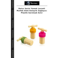Terrien Delux Serisi Yemek Lezzeti Mutfak Aleti Kolaylık Sağlayıcı Plastik Sarımsak Ezici