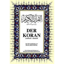 TeknoKapsül Der Koran Almanca Kuran-I Kerim ve Tercümesi Ciltli, Şamua Kağıt, Orta Boy