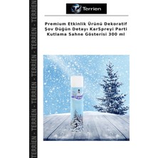 Terrien Premium Etkinlik Ürünü Dekoratif Şov Düğün Detayı Karspreyi Parti Kutlama Sahne Gösterisi 300 ml