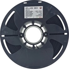 Elas Siyah Pet-G Filament 1.75 mm  1 kg